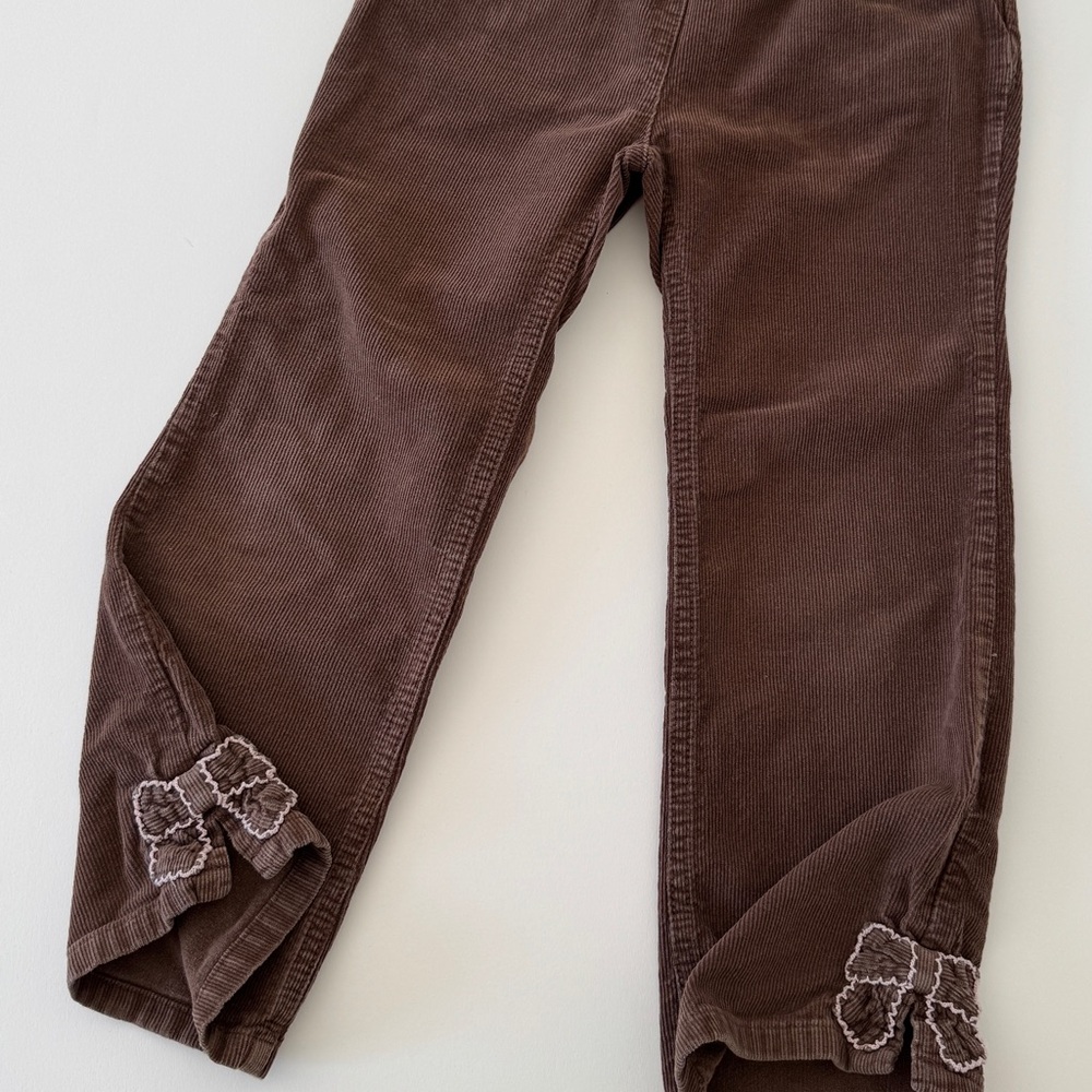 Brown Corduroy Kids Pants